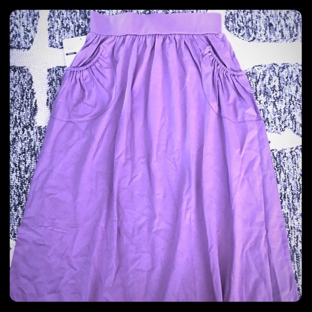 Garnet Hill Super Soft Girls Skirt New!